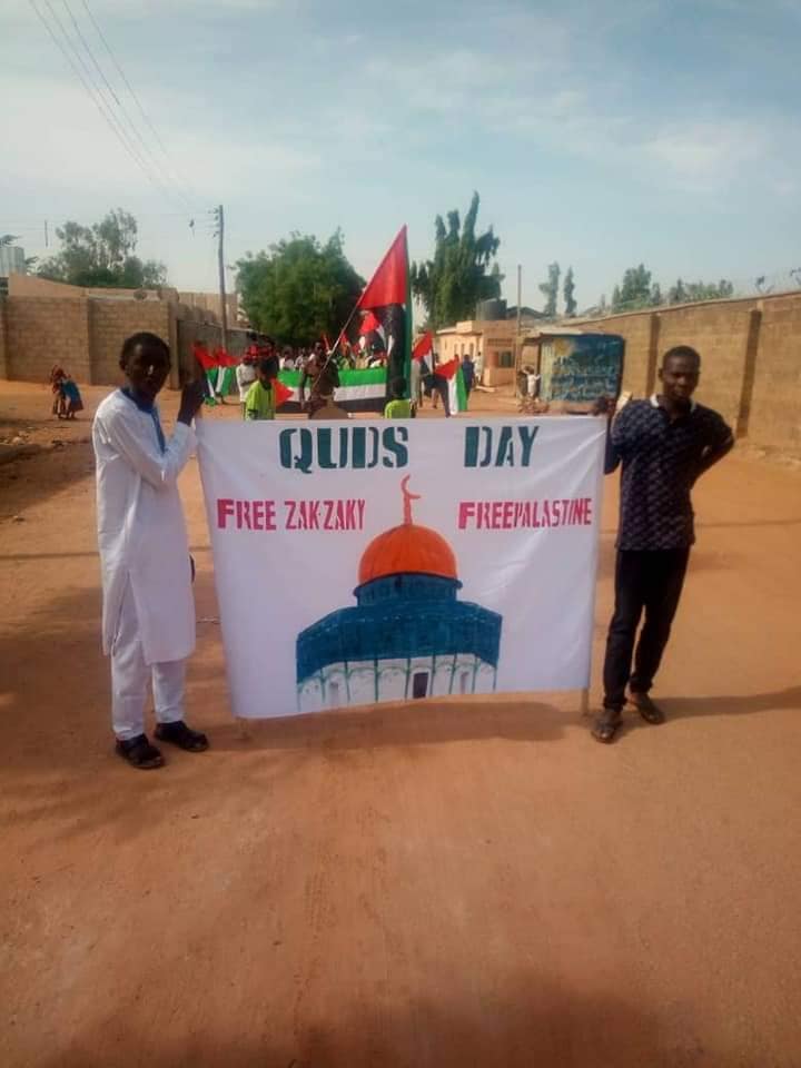  Quds day procession in Daura on Fri the 31 th of may 2019